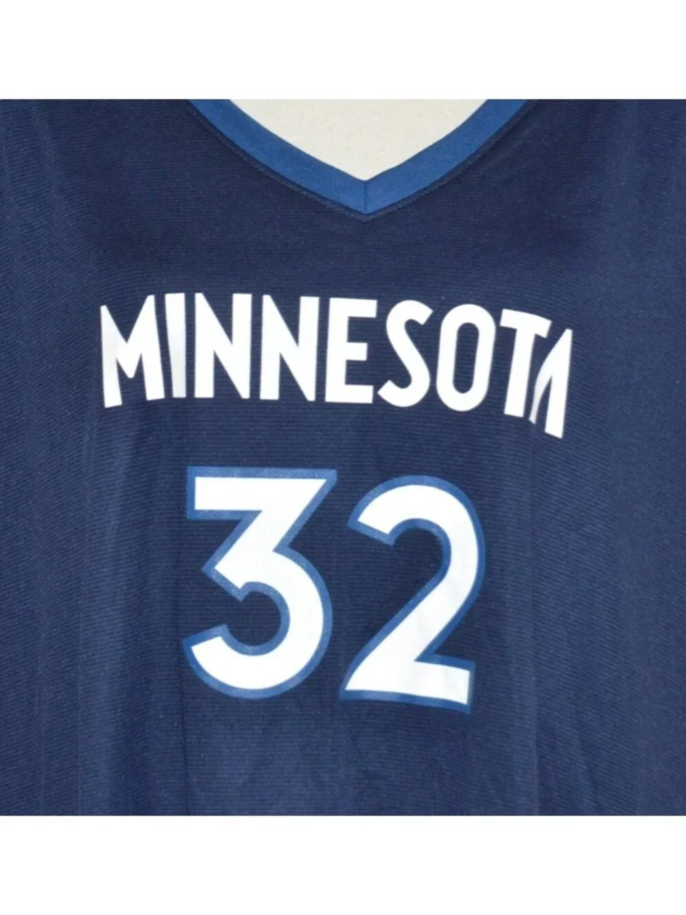 Fanatics Womens Blue Minnesota Timberwolves Towns #32 Jersey Shirt Top Size 2XL
